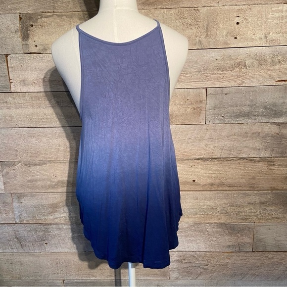 BNWOT American Eagle Outfitters blue ombré soft & sexy‎ tank top in  size small - Picture 5 of 10